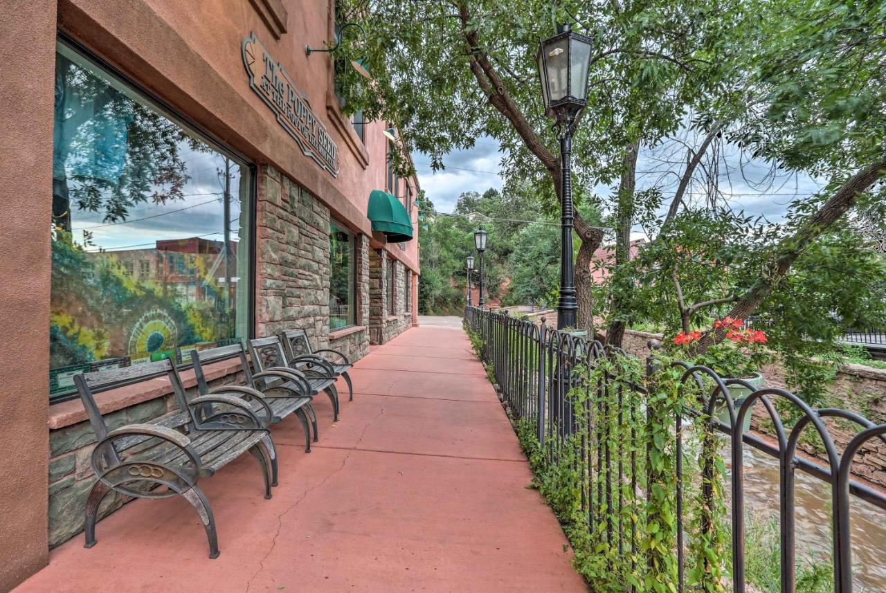 Downtown Manitou Springs Home Tranquil Creek View Kültér fotó