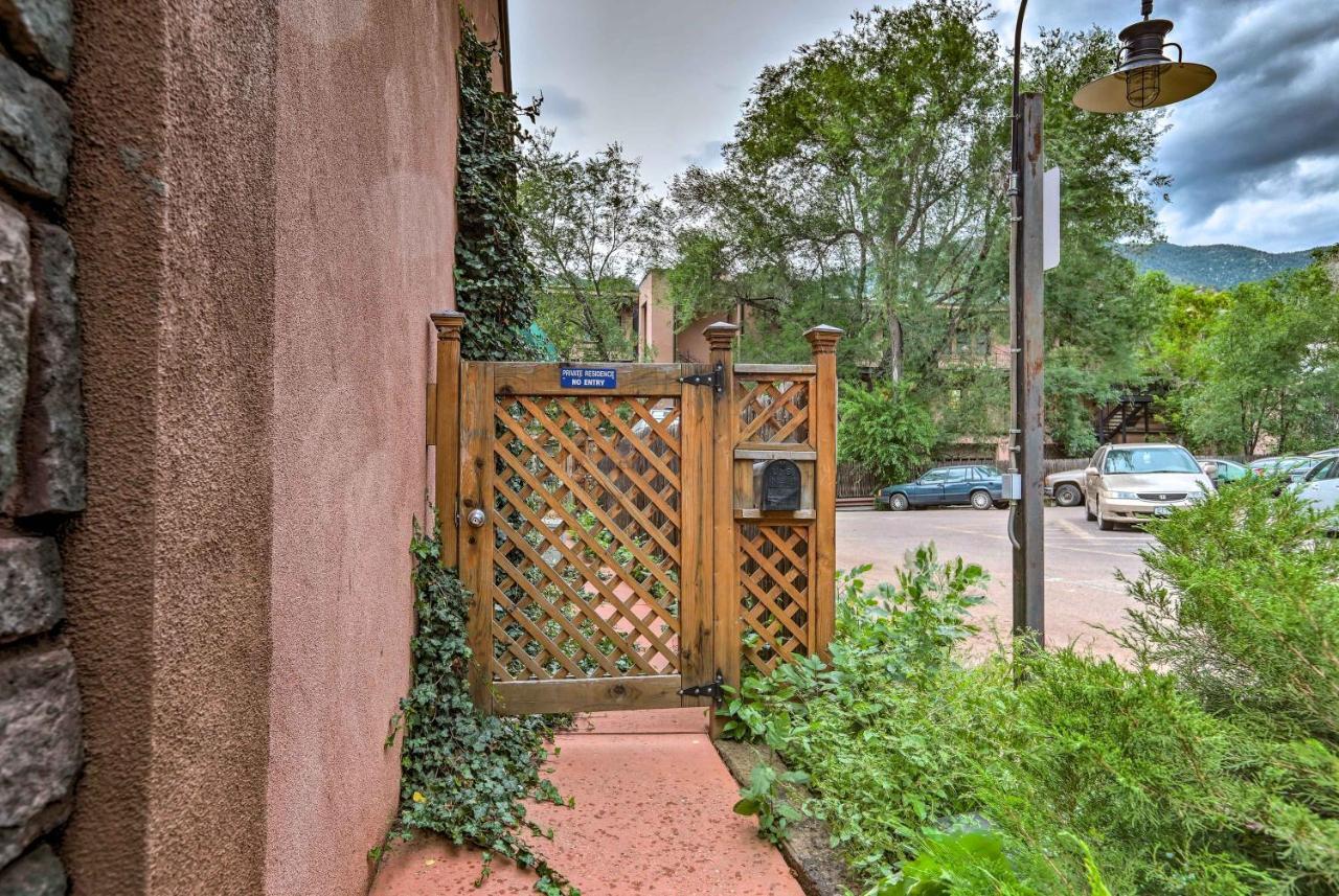 Downtown Manitou Springs Home Tranquil Creek View Kültér fotó